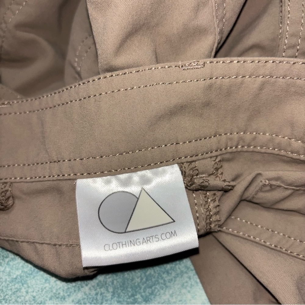 Clothingarts Anti Pick Pocket Pants Men’s 36x34 Tan View 6